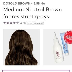 Madison Reed Radiant Cream Color Dosolo Brown 5.5NNA NWT 7 boxes